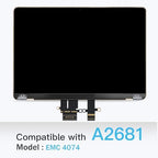 Replacement Screen for MacBook Air M2 A2681 2022 13.6" (EMC 4074) Full LCD Screen 2560x1664 Display Assembly (Starlight)
