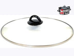 Oval glass lid for 7qt slow cooker compatible with Crock pot, Hamilton Beach, Black &Decker and most brand in market 7quart slow cooker, NOT Fit with Crock Pot CPSCVC70LLEC that marked on the picture