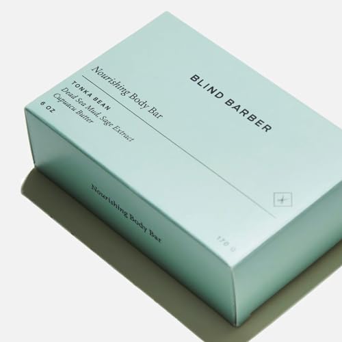 Blind Barber Nourishing Bar - Hydrating Body Bar Soap - Moisturizing Body Wash That Gently Cleanses & Leaves Skin Moisturized - Bar Soap for Men (6 Ounce)