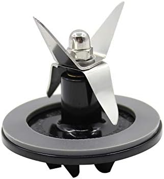 Replacement Parts 5cups Glass jar with SPB-7CH-LR Collar Collar and blade,Compatible with Cuisinart Blender