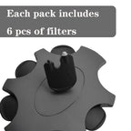 for Starkey Hear Clear Hearing Aid Wax Guards Filters Replacement (1.2mm) Compatible with All Starkey Hearing Aids Models Hearing Aid Accessories Replacement (oticon 24-pcs)