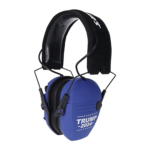 Walker's Razor Slim Shooting Hunting Protection Electronic Earmuffs - Take America Back Series (Trump 2024)
