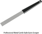 EASTROCK Guiro Scraper Latin Percussion Comb-Style Scraper 12 Inch Professional Scraper Replacement for Various Percussion Instruments 2 Packs