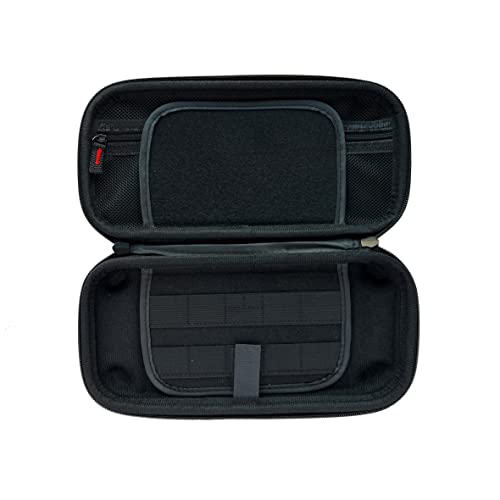 Meadow Flowers Switch Case For Nintendo Switch OLED/Switch LITE/Switch Accessories, Monochrome Cute Carry Protective Bag, Travel Game Console Cases, Controller Hard Shell Holder 20 Cartridge Slot J85