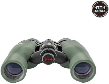 Kowa 8x30 YF II Porro Prism Lightweight Binoculars for Bird Watching, Hiking with Waith Adjustable Baseball Hat (Camo),Waith Binocular Harness Strap and Waith Microfiber Cleaning Cloth (Bundle Kit)
