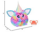 Furby Tie Dye, 15 Fashion Accessories, Interactive Plush Toys for 6 Year Old Girls & Boys & Up, Voice Activated Animatronic