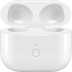 Upqiany Wireless Charging Case Replacement Compatible with AirPods 3, Qi-Certified for AirPods 3rd Gen Charger Case, Bluetooth Pairing Sync Button, 600 Mah Built-in Battery, White