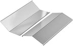 Charbrofire 820-0033M 820-0033 820-0007B Heat Plates Replacement Parts for Megamaster Heat Tent Master Forge Flame Tamer Nexgrill 820-0015 820-0007 820-0007G Cuisinart CGG-306 Burner Covers 2 Pack
