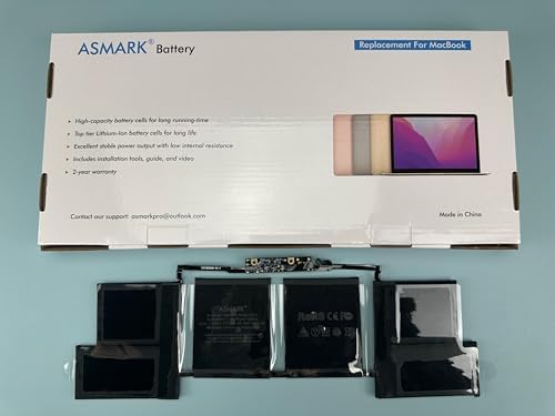 Battery Replacement for MacBook Pro A1707 (2016, 2017) 15-inch A1820 Battery