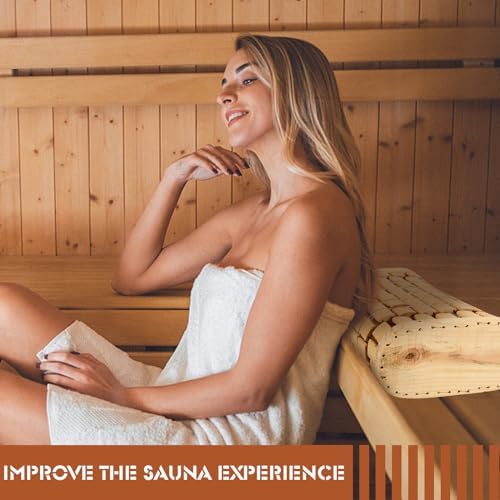 Bamboo Sauna Headrest Pillow Natural Sauna Backrest Sauna Neck Rest for Head Support Home Spa Gym Accessories Chinese Style Steam Rooms Handmade Wood Hollow Pillow for Household Relaxing Rest Body