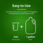 Humboldts Secret Plant Enzymes – Best Plant and Root Enzymes – 7000 Active Units of Enzyme per Milliliter – Quality Plant Food and Plant Fertilizer – Highly Concentrated – 8 Ounce