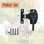 Smoker Door Latch for Pit Boss 1077, Replacement Parts Latch Kits for Pit Boss Pro Series II 4 / Pitboss PBV4PS2/10739 /Cuisinart/Masterbuilt Electric Smoker,pit boss pro series parts