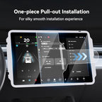 For Tesla Model Y Screen Protector Accessories 2024 2025, 15 inches Matte Tempered Glass Touch Screen Protector for Tesla Model Y (2025-2020) / Model 3 (2023-2017) Anti-Glare & Fingerprint