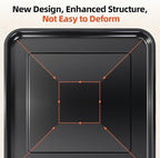 Replacement Baking Pan Air Fryer Basket for Ninja Foodi SP101 Air Fryer Oven, Stainless Steel Mesh Basket and Non-stick Baking Tray for Ninja Digital Air Fry Countertop Oven