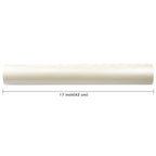 RUSPEPA Off White Matte Wrapping Paper - Solid Color Pearly - Lustre Paper, Off White Perfect for Wedding, Birthday, Christmas, Baby Shower -17 Inches X 65.6 Feet
