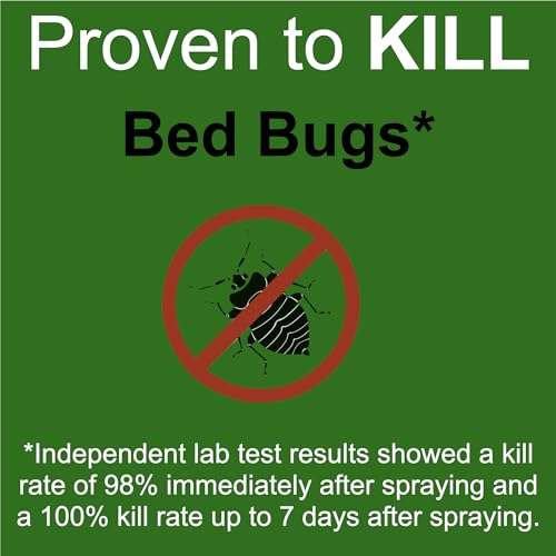 Bed Bug Killer Spray by Premo Guard 16 oz – Fast Acting Bed Bug Treatment – Stain & Scent Free – Child & Pet Safe – Best Extended Protection – Natural & Non Toxic Formula