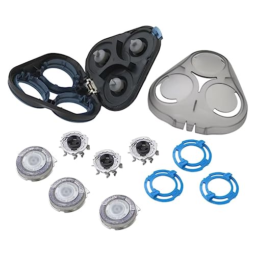 S6000 Replacement Complete Head Assembly for Philips Norelco Mens Cordless Wet Dry Electric Shaver SH50 5000 6000 S6011 S6015 S6840 S6550 S6580