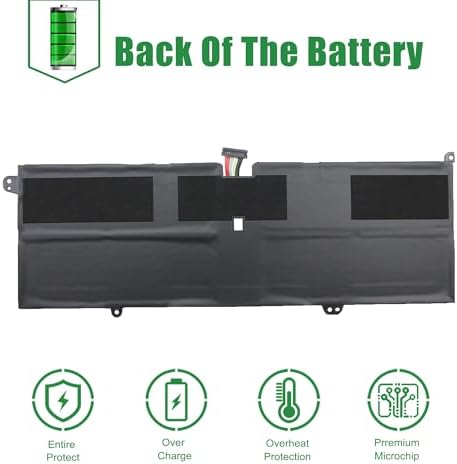 L18M4PH0 5B10T11585 5B10W67374 Laptop Battery Replacement for Lenovo IdeaPad Yoga C940-14IIL Series Notebook L18C4PH0 5B10W67180 5B10T11586 7.68V 60Wh 7820mAh