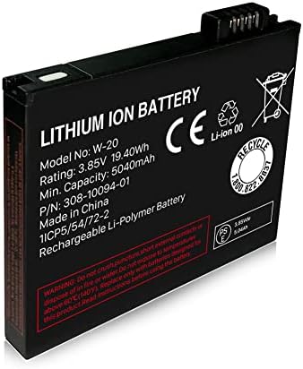 SHENMZ W-20 Battery for NETGEAR Nighthawk 5G WiFi 6 Mobile Hotspot Pro by AT&T W-20 MR5100 MR5200, MR5200-100EUS Higher Capacity Replacement Battery