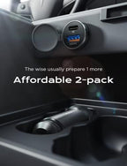 LISEN 54W Car Phone Charger USB C, Cigarette Lighter Adapter, Car Accessories for iPhone, USB C Car Charger Adapter USBC Type C 12v, Fit for iPhone 16E 16 15 14 13 12 Samsung S25 Google iPad Android