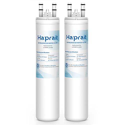 Haprait HP005 Replacement for Frigidaire ULTRAWF, Pure Source Ultra, Kenmore 9999, 469999, 46-9999, A0094E28261 Water and Ice, 2 Count