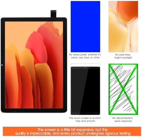 for Onn 100092980 Screen Replacement for Onn Kids Tablet 10.1 Screen for Onn 100092980 Touch Screen Digitizer Black with Tools(not Including LCD)