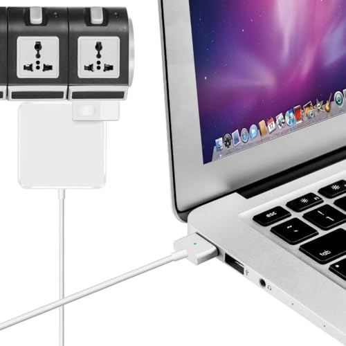 Universal Charger,Replacement for 45W T-Tip Charger,Compatible with Mac Book Air 11 inch & 13 inch Between 2012-2017