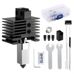 P1 Hardened Steel Hotend Kit for Bambu Lab P1P,P1S 3D Printer, Heating Block Replacement,High Speed,High Temperature Extruder Hot End, with 0.2,0.4,0.6,0.8mm Nozzle,Thermistor,Ceramic Heater