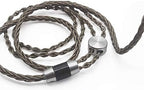 Youkamoo 4.4mm Cable Compatible for Hifiman HE4XX, HE-400i Headphones 8 Core Braided Silver Plated Replacement Audio Upgrade Cable (4.4mm to Dual 3.5mm Male Version)