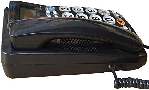 TelPal Corded Big Button Telephone for Elderly Caller ID Landline Phones for Seniors Amplified Telefonos Home Phone for Old People with Speaker and Easy to Read Numbers…