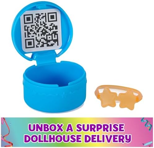 Gabby's Dollhouse Celebration Party Bus, Transforming Playset with Gabby & DJ Catnip Toy Figures & Dollhouse Accessories, Kids Toys for Ages 3 and Up