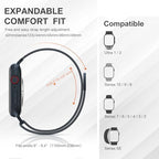 Stainless Steel Milanese Loop Compatible with Apple Watch Band 46mm 42mm 44mm 45mm 49mm 38mm 40mm 41mm men and women, Mesh Loop Magnetic Clasp Replacement for iWatch Bands Ultra Series 10 9 8 7 SE 6 5 4 3 2 1