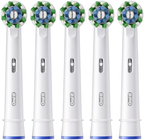 Oral-B CrossAction Electric Toothbrush Replacement Brush Heads Refill, 5 Count