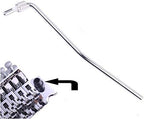 6mm Double Tremolo Arm, Tremolo Bar, Whammy Bar for Floyd Rose Tremolo System, Electric Guitar Replacement, Silver