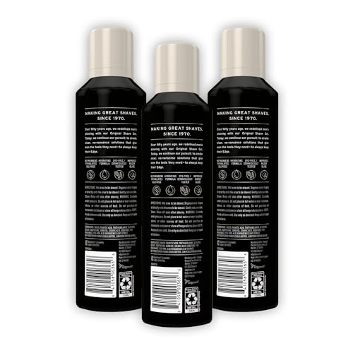 Edge Shave Gel for Men, Cedarwood & Shea Butter, 7oz (3 Pack) - Shaving Gel For Men That Moisturizes, Protects and Soothes To Help Reduce Skin Irritation (Packaging May Vary)