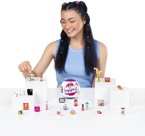 Mini Brands Series 5 (2 Pack) by ZURU Amazon Exclusive Mini Collectibles Full of Surprises, Mystery Minis and Accessories to Collect