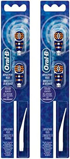 Oral-B 3D White Replacement Heads 2 Count (2 Pack)