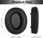 WH-XB910N Replacement Earpads Ear Cushions with Net and Buckle,Noise Canceling Headset Cover Ear Pads Repair Parts for Sony WH-XB910N Over-Ear Wired&Wireless Headphone(Black)
