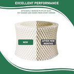 Carmerny MDH-0103JB Humidifier Wicking Filter Replacement Compatible with Mainstays MDH-0103JB Humidifier Wick Filters, 3 Pack