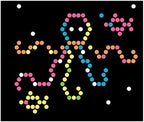 Lite-Brite Peg and Template Refill Pack, Light Up Drawing Board Accessories, LED Pegs with Colors, Toys for Creative Play, Light Toys for Kids Aged 4 +