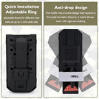Tourniquet Holder, Molle Tourniquet Holder for Duty Belt, Tourniquet Kit Compatible with CAT Tourniquet Gen 7 or Older, Fits Molle Equipment, Police Gear, Duty, and Utility Belts