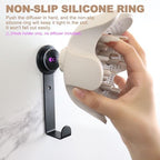 Hair Dryer Holder for Shark Flex Style, Wall Mount Holder Compatible with Shark FlexStyle, Curling Wand Organizer, Rack with Cord Hanger for Accessories Curlers Brushes Diffuser and Attachments