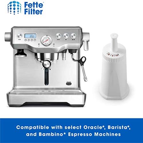 Fette Filter - Replacement Water Filter Compatible with Breville Claro Swiss For Oracle, Barista & Bambino - Compare to Part #BES008WHT0NUC1 - (Pack of 3)