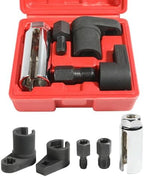 O2 Sensor Socket,Automotive Tool Oxygen Sensor Socket Set Wrench Remover Tool and Thread Chaser Set,Car Accessories O2 Oxygen Sensor Socket Set for Removing and Install Oxygen Sensors