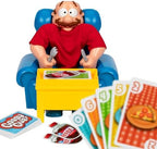 Gassy Gus, The interactive gut-busting game that's a hoot when you toot! Feed Gus gassy foods, but watch out for the big blast of gas! Packed with hilarious sounds, it's Ideal for 2-4 players ages 4+