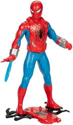 Marvel Spider-Man Thwip Blast Spider-Man Action Figure with Accessories, 11-Inch-Scale Super Hero Toys for Kids Ages 4 and Up