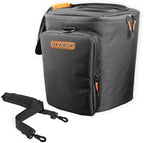 Shoulder Bag Carry Case for Bose S1 Pro+ Portable Bluetooth Speaker PA System and Microphones, Transmitters, Tablet, Power Cord Accessories