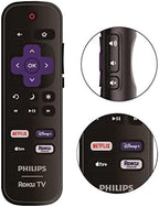 OEM Replacement Remote Control Compatible with All Philips Roku TV Smart TVs【Only Works with Philips Roku TV, Not for Roku Stick and Roku Box】 (Netflix/Disney Plus/Apple TV+ / Roku Channel)