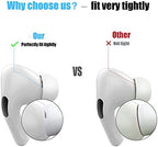 [3 Pairs] Replacement Ear Tips for Airpods Pro and Airpods Pro 2nd Generation with Noise Reduction Hole, Silicone Ear Tips for Airpods Pro with Portable Storage Box and Fit in The Charging Case(S/M/L)