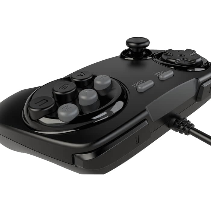 Retro Fighters BrawlerGen Sega Saturn & Sega Genesis 2-In-1 Controller - Sega Saturn